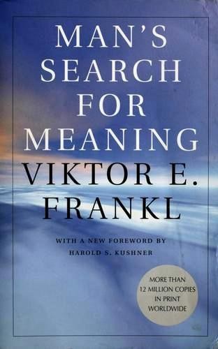 Man's Search for Meaning cover